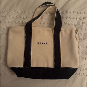Parke x lands end tote bag